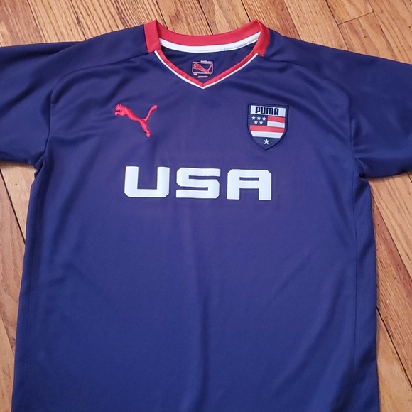 boys usa soccer jersey